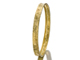 Bracelet 18K Gold Falling Leaves Texture