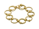 Bracelet 18K Gold with Braided Links